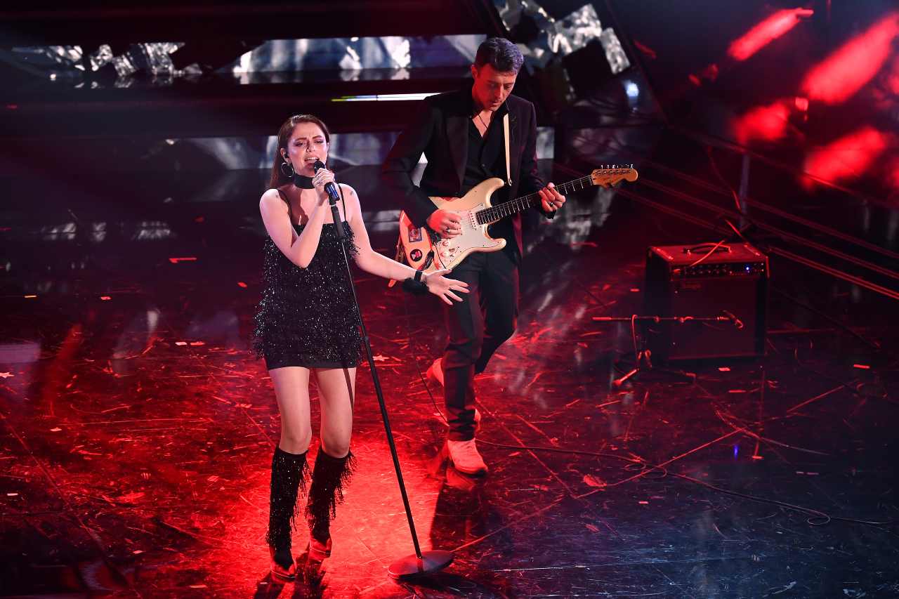 Annalisa Scarrone sul palco