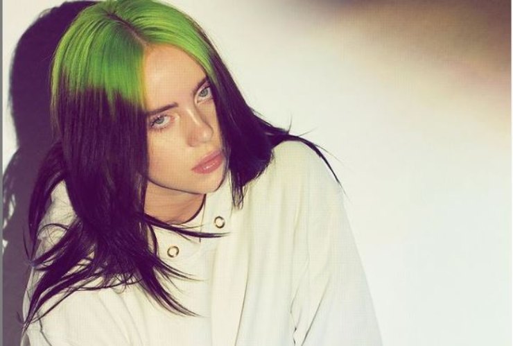 Billie pop star californiana