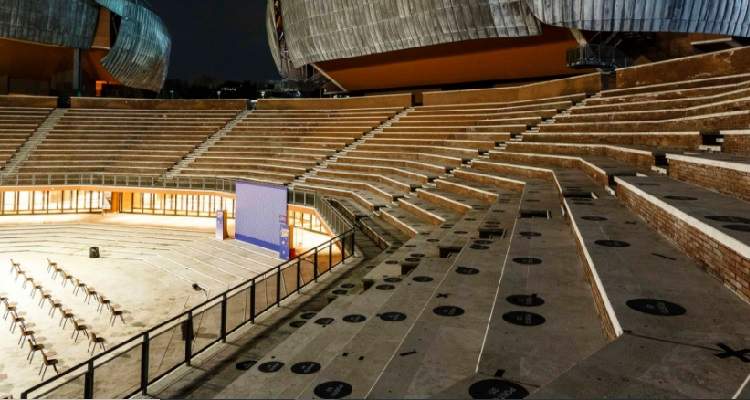 Cavea dell’Auditorium Parco della Musica della Capitale
