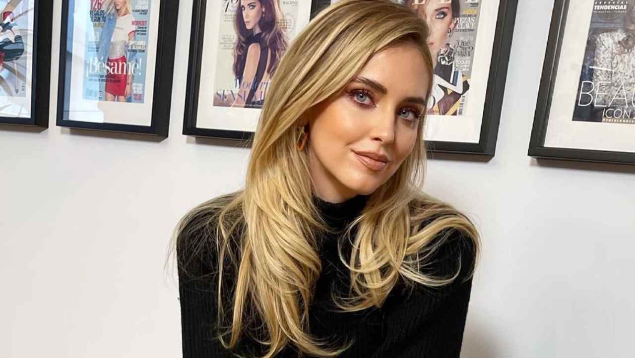 Chiara Ferragni in posa