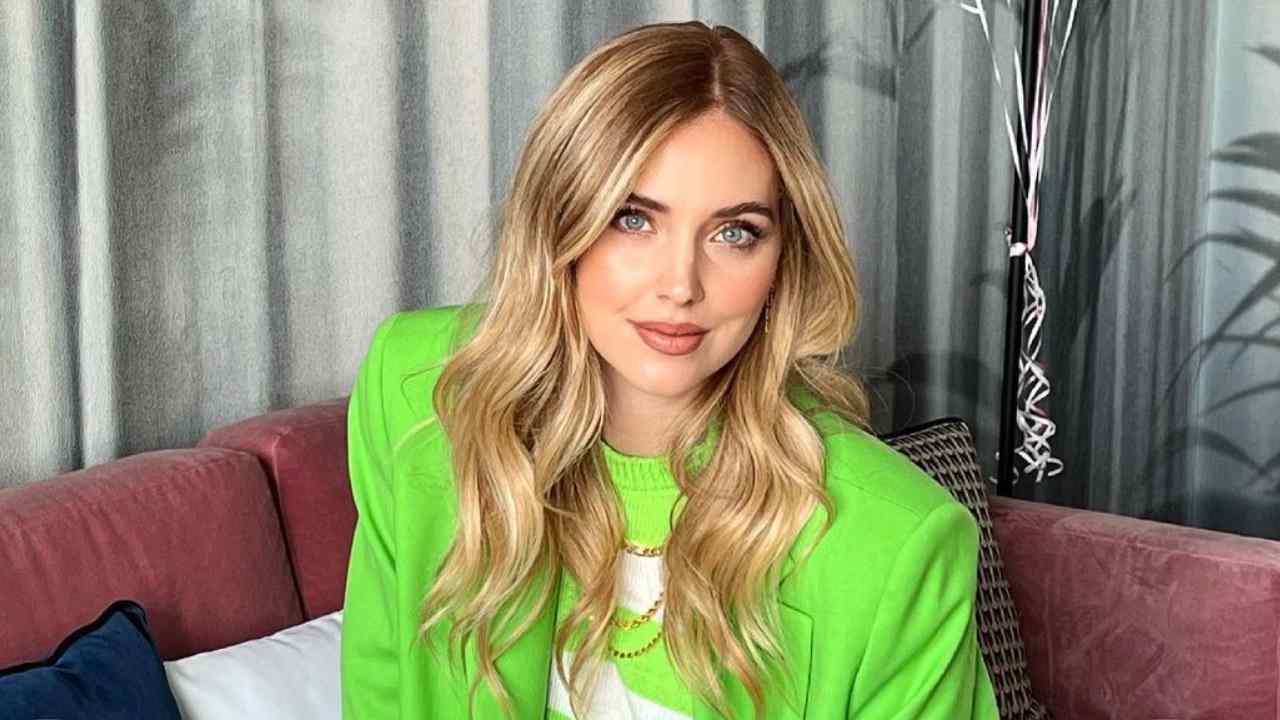 Chiara Ferragni in posa