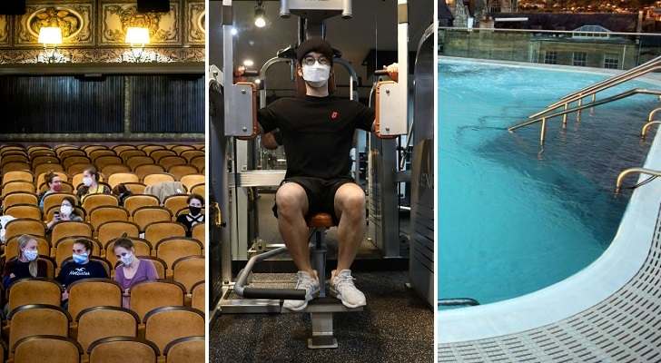 Cinema palestre e piscine