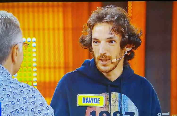 Davide, concorrente di Avanti un Altro