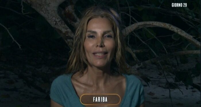 Fariba Tehrani Isola dei famosi