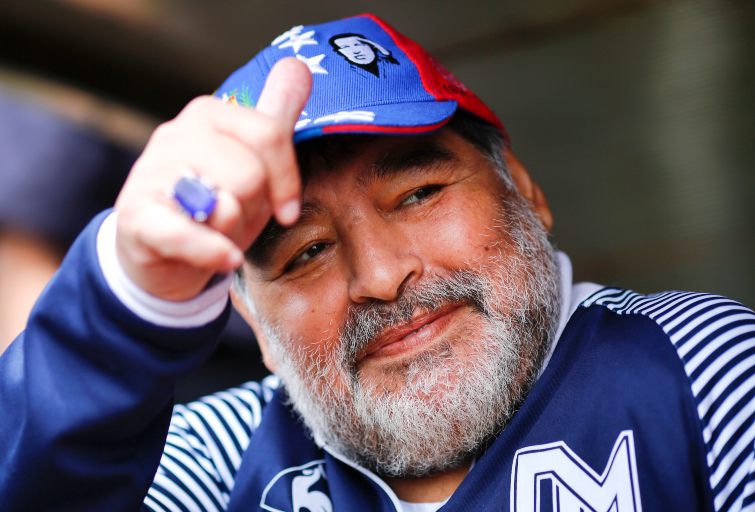 Diego Armando Maradona serie tv annuncio