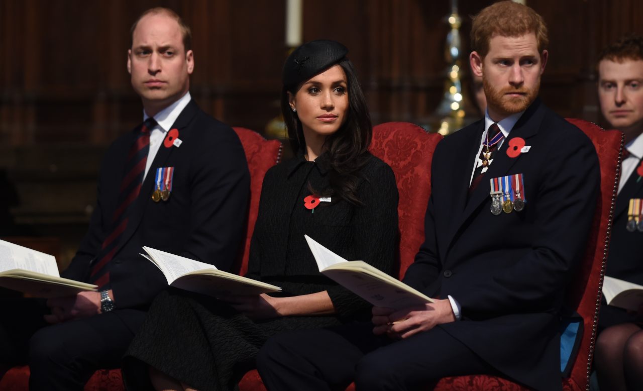 Harry, Meghan e William