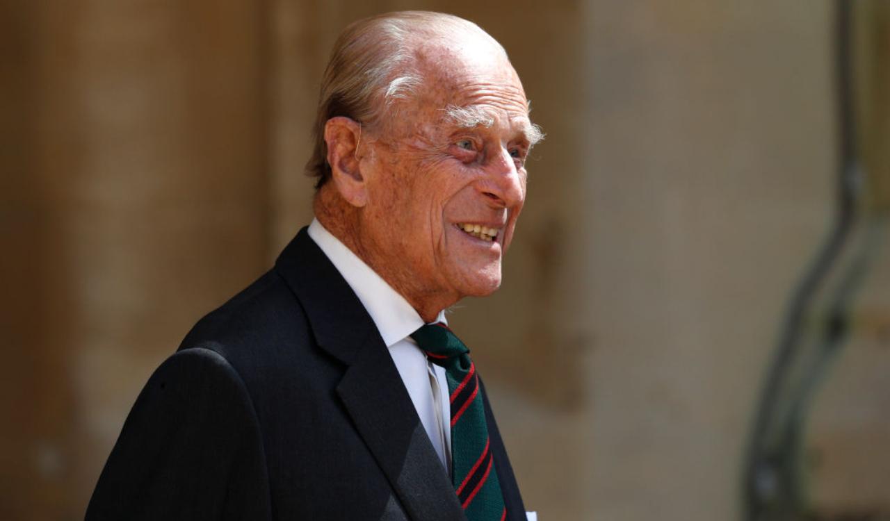 Il Principe Filippo in primo piano