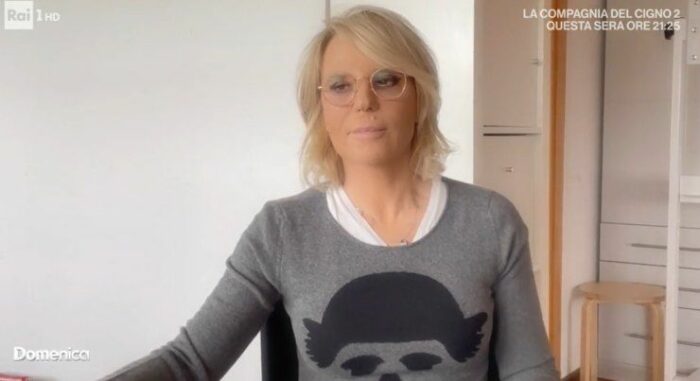 Maria De Filippi videomessaggio