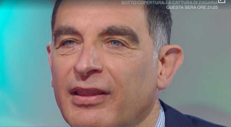 Tiberio Timperi in primo piano