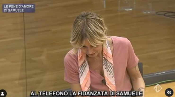 La coach Veronica chiama la fidanzata di Samuele