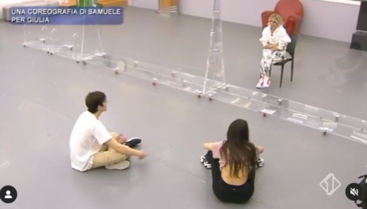 Giulia e Samuele si confrontano con la coach Veronica