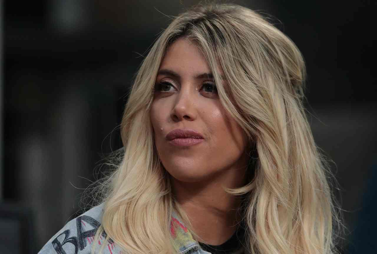 Wanda Nara in primo piano