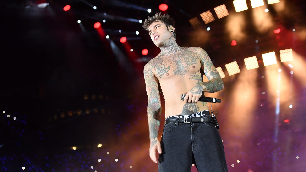 fedez sul palco