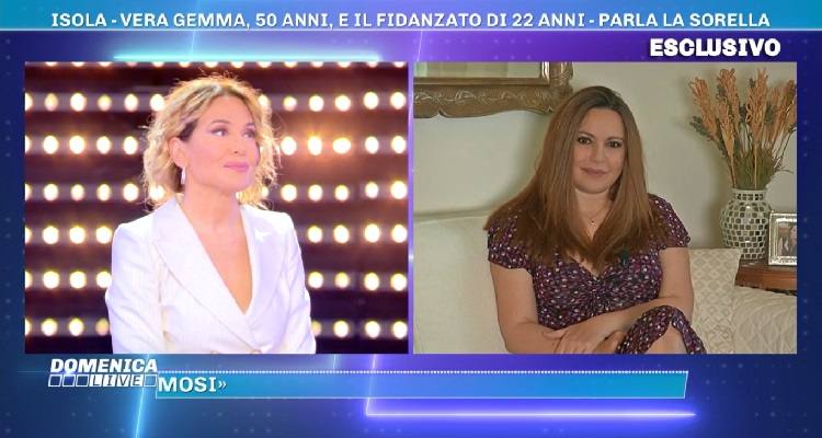 sorella Vera Gemma a Domenica Live