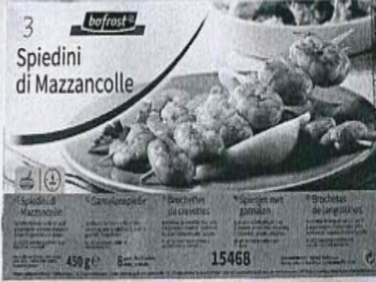spiedini mazzancolle ritirati