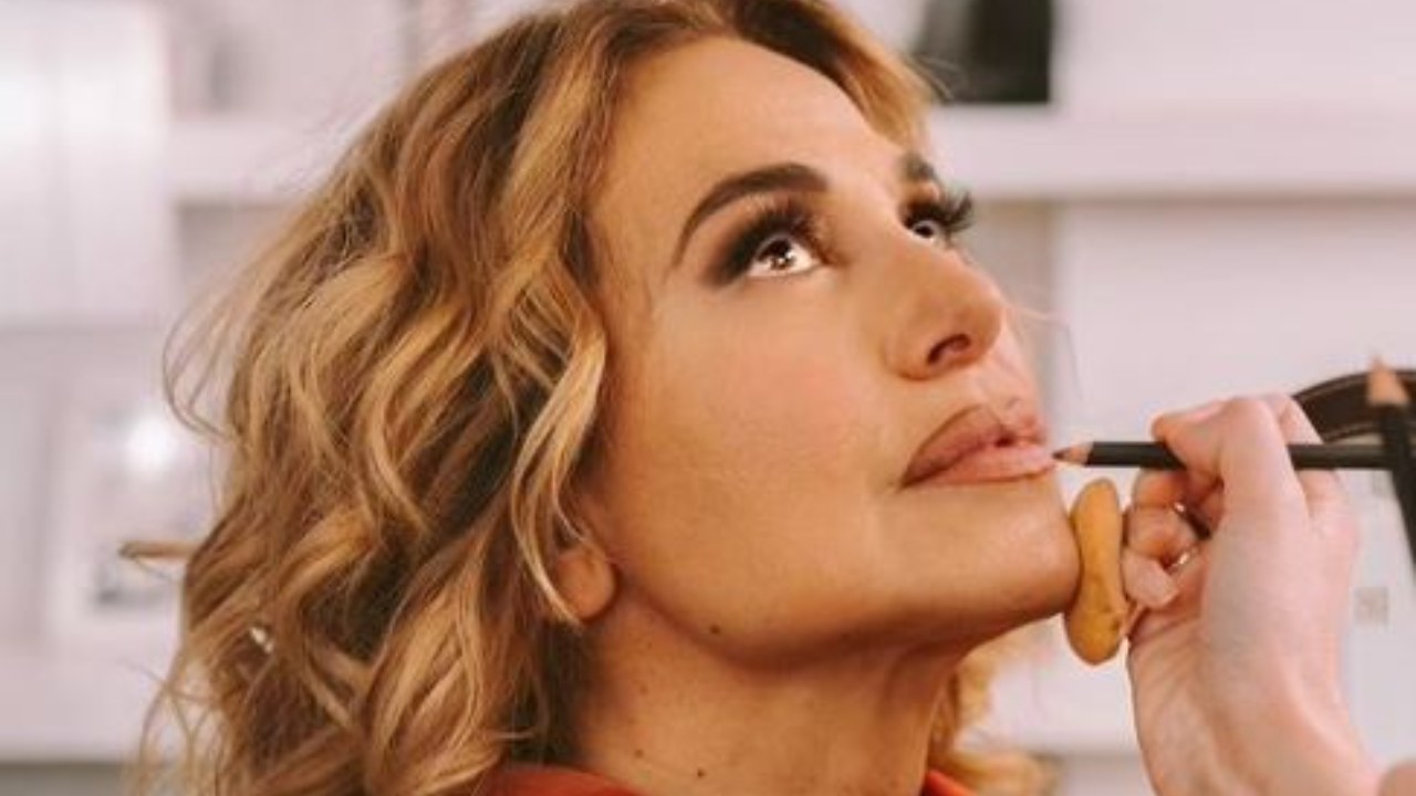 Barbara D'Urso Look Scarpe