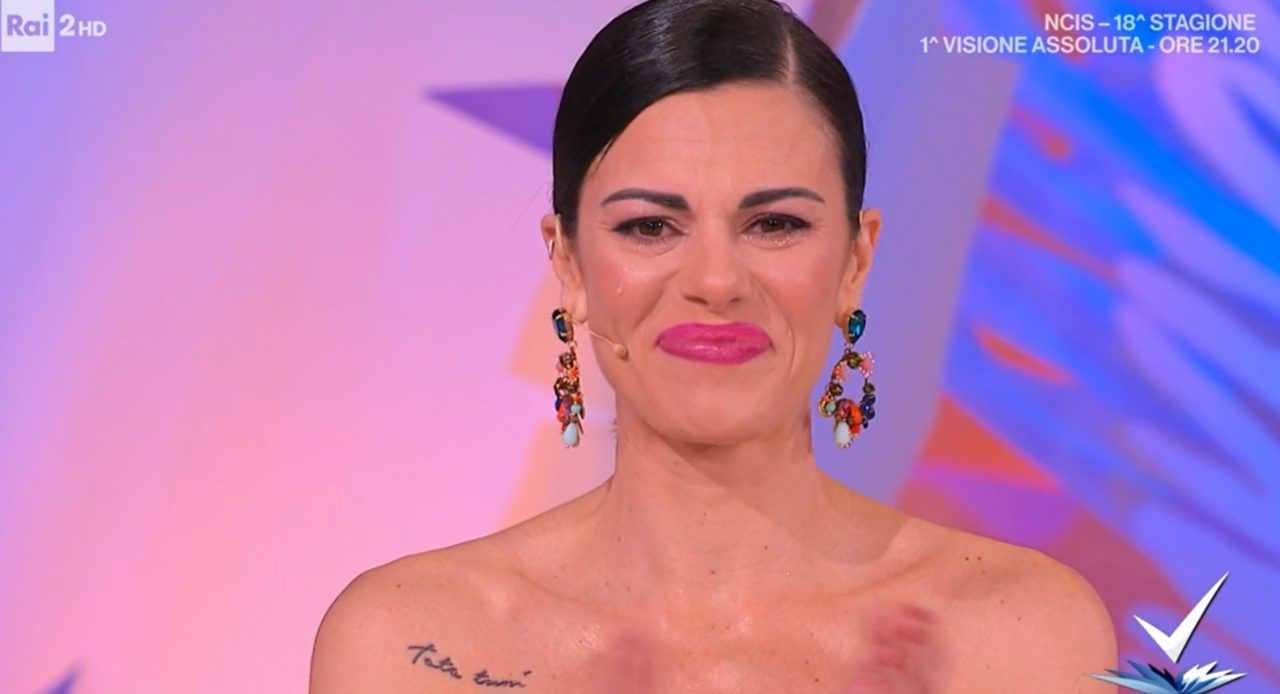 Bianca Guaccero piange