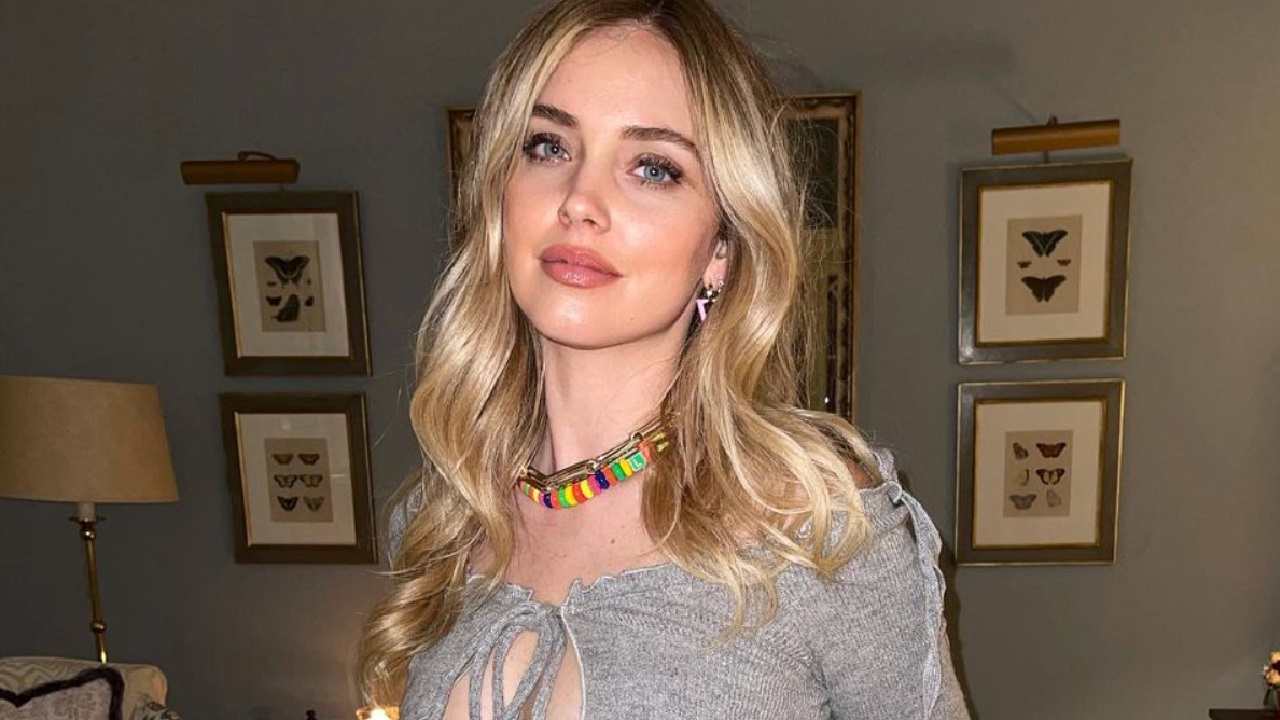 Chiara Ferragni in posa