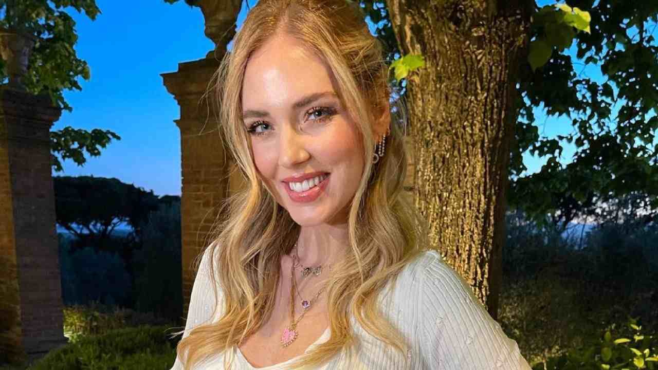 Chiara Ferragni felice