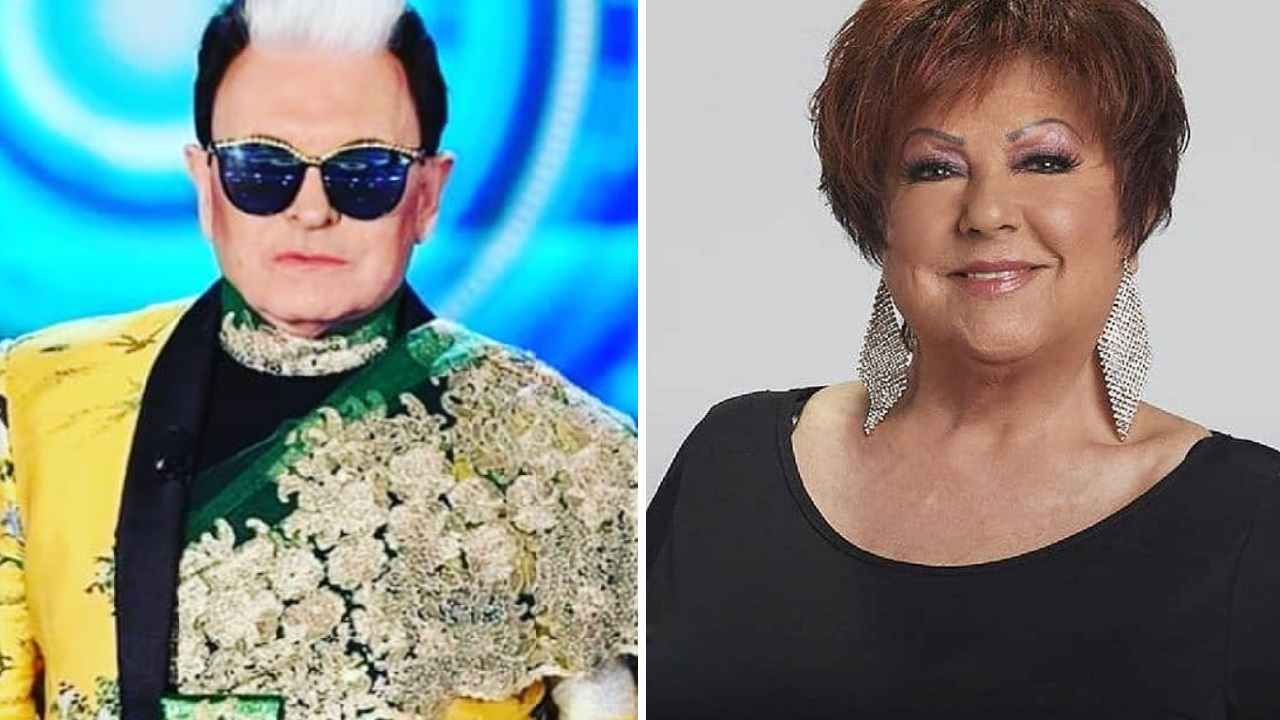 Cristiano Malgioglio e Orietta Berti