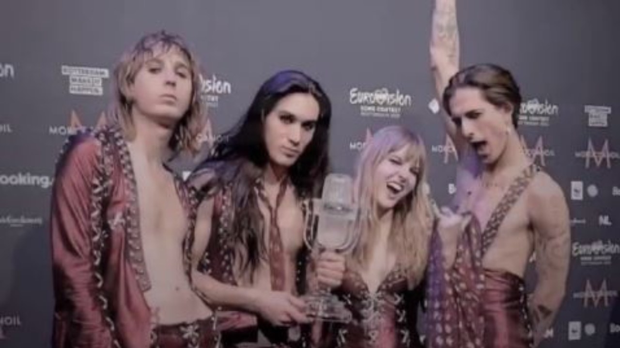 Eurovision Maneskin vincitori