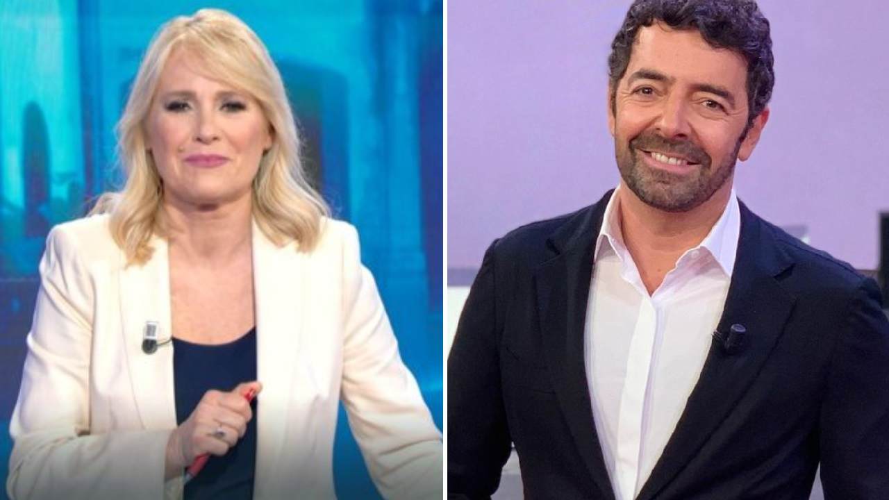 Federica Sciarelli e Alberto Matano