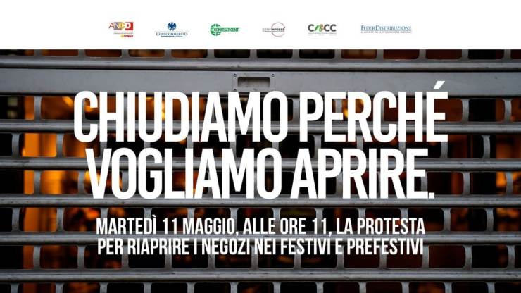 Il messaggio di protesta