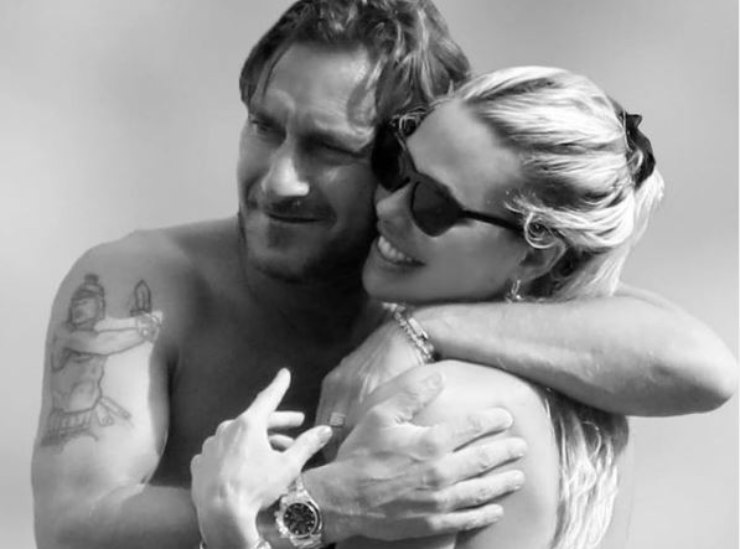 Ilary e Francesco Totti