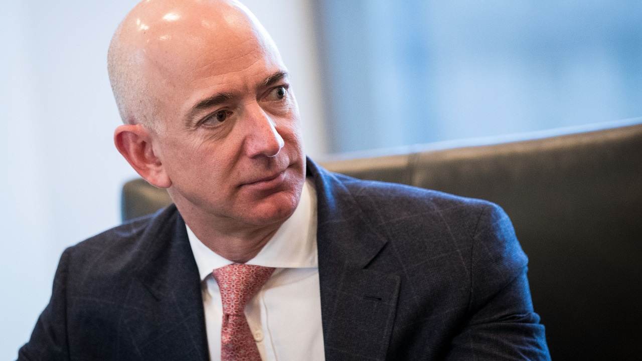 Jeff Bezos serio