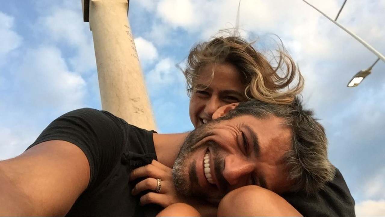 Luca Argentero e Cristina Marino felici