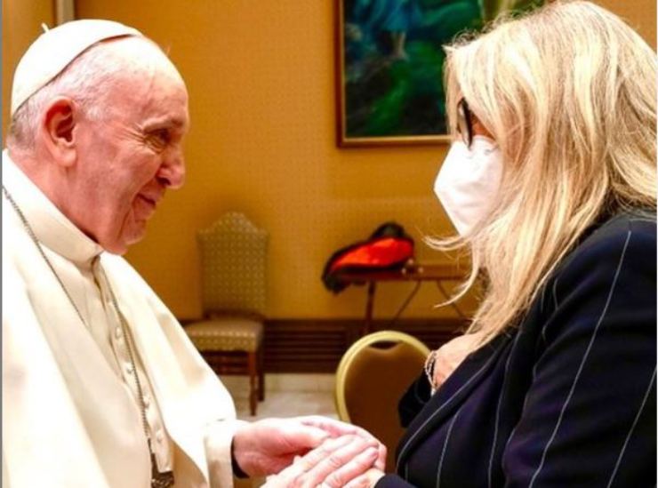 Mara incontra Papa Francesco