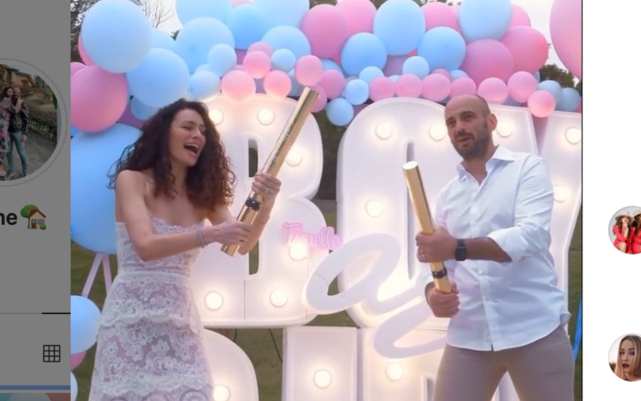 Paola Turani e il marito