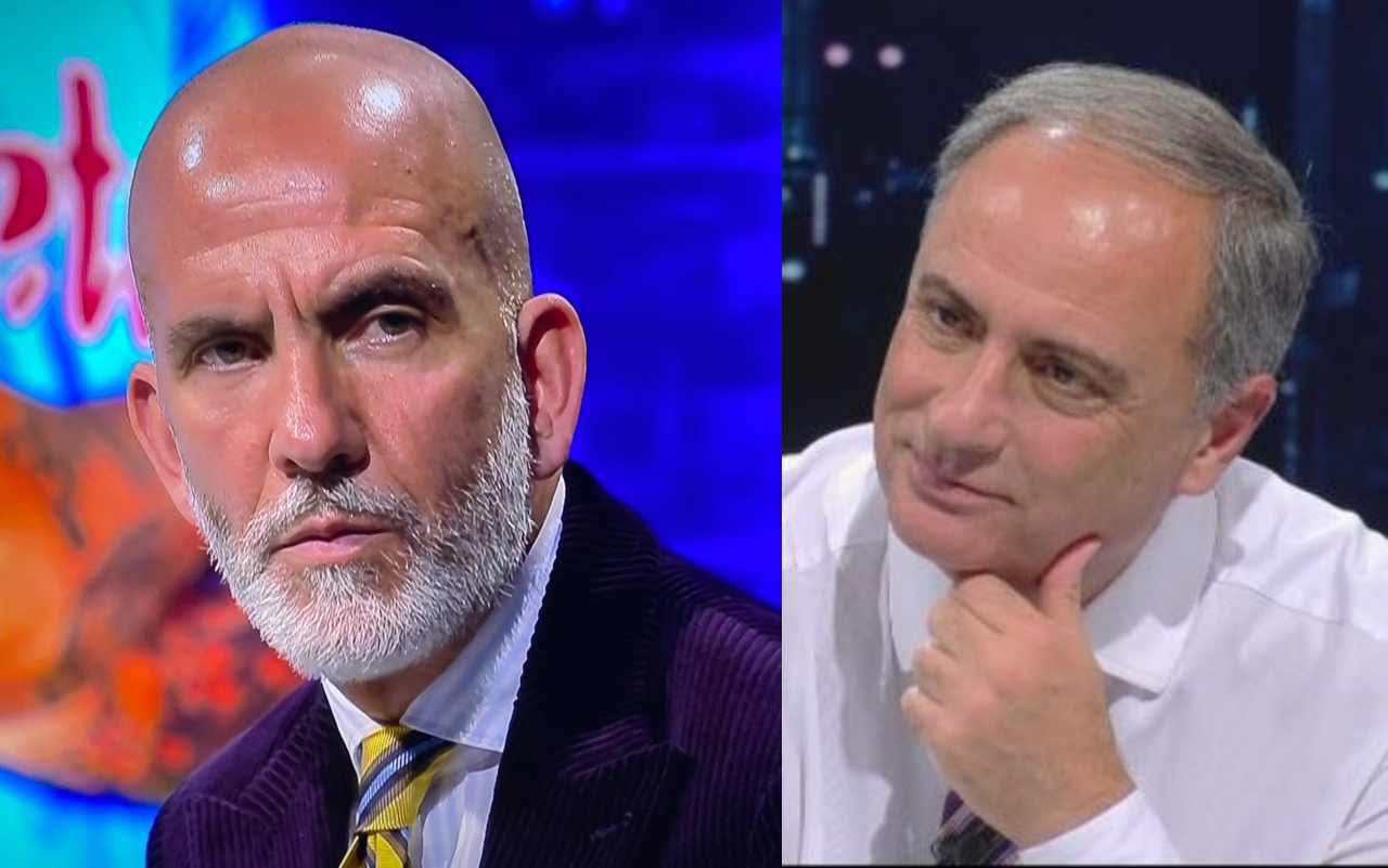 Paolo Di Canio e Sandro Piccinini