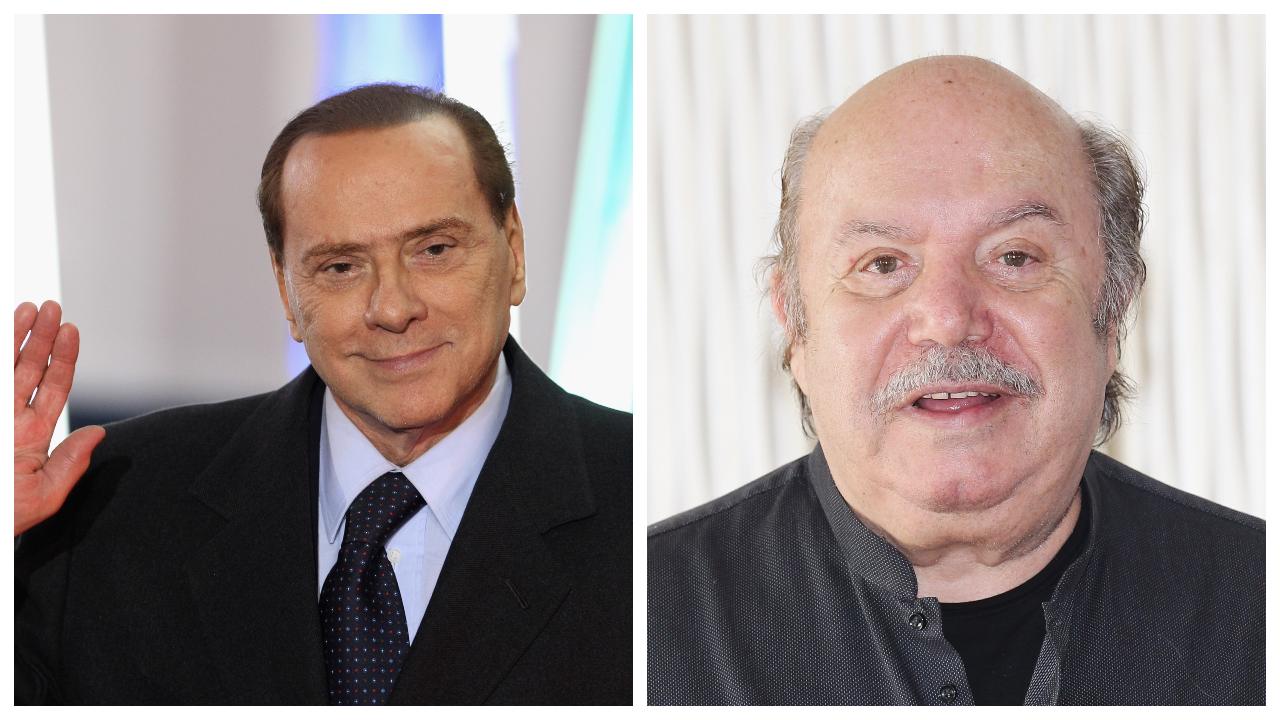 Silvio Berlusconi e Lino Banfi