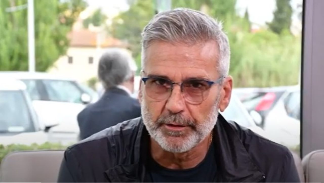 Ubaldo Righetti durante un'intervista