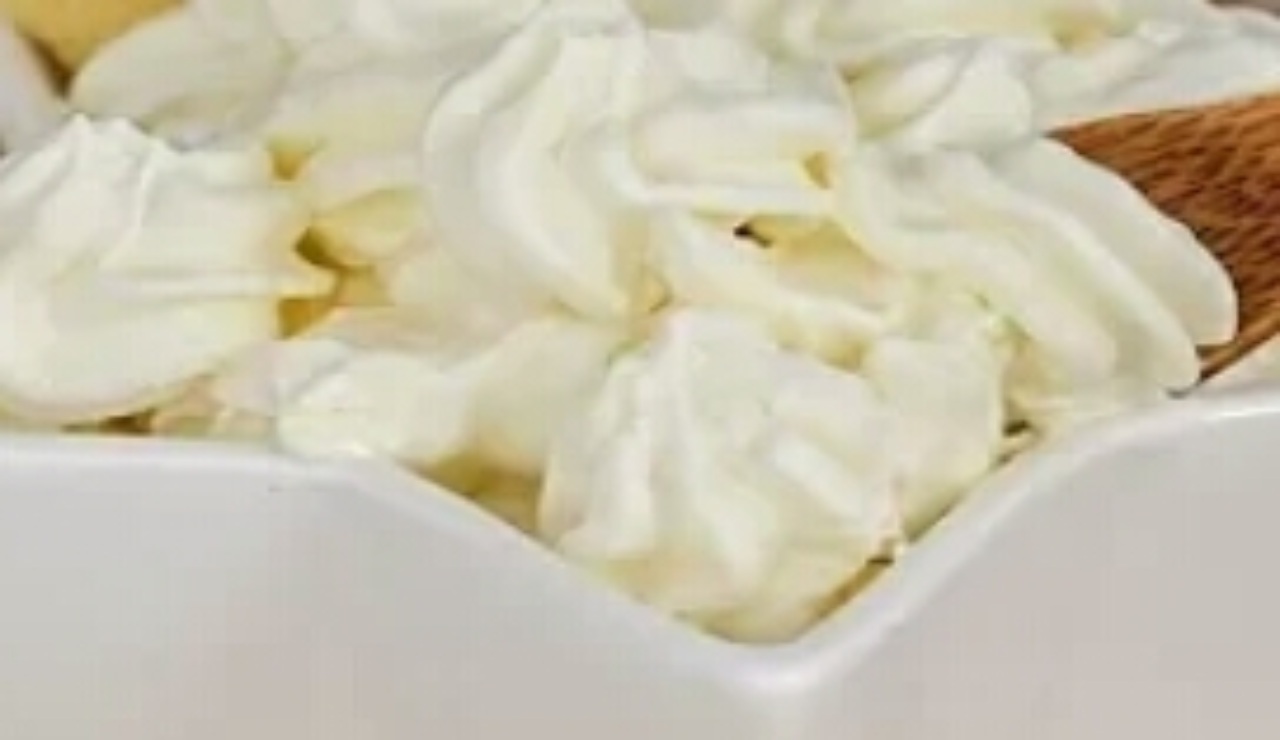 dessert al cioccolato bianco