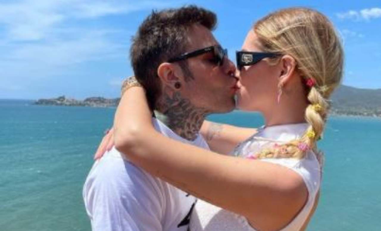 Chiara Ferragni Fedez bacio