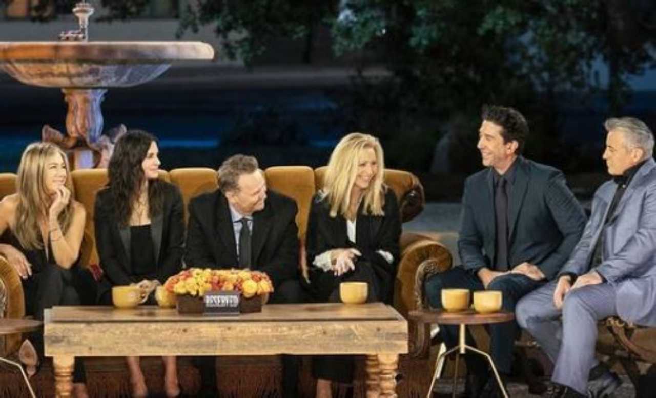Friends reunion foto dal set