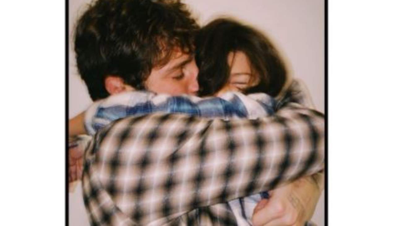 Stefano De Martino e il figlio Santiago