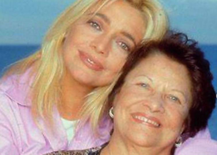 Mara Venier con sua madre