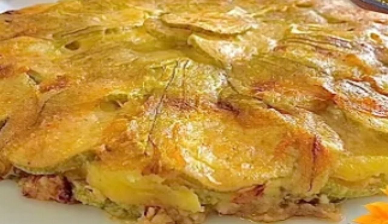tortino di zucchine e patate