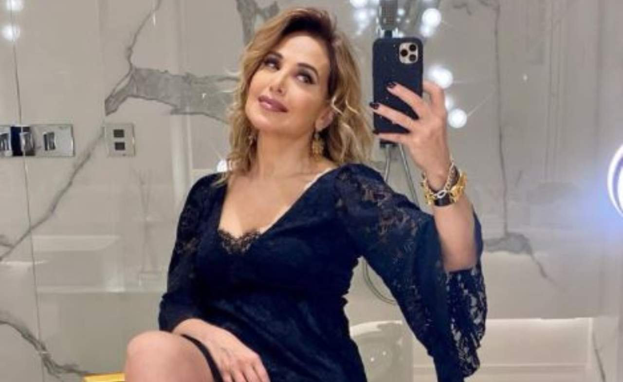 Barbara D'Urso selfie