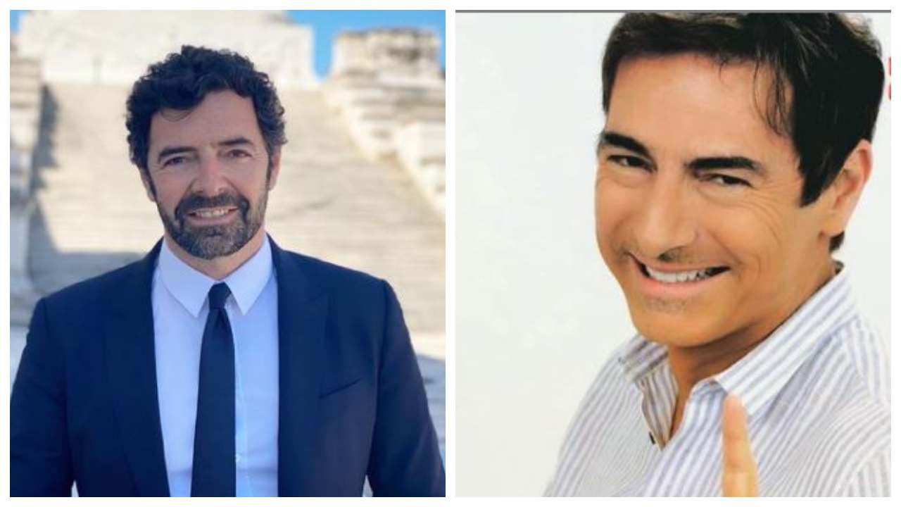 Alberto Matano e Marco Liorni