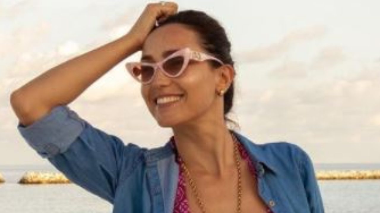 Caterina Balivo Turista Pompei