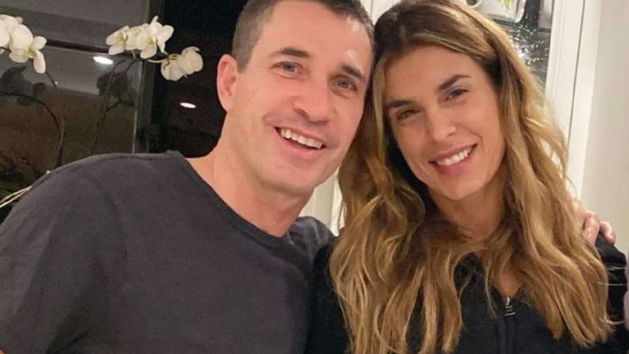 Elisabetta Canalis e Brian Perri felici
