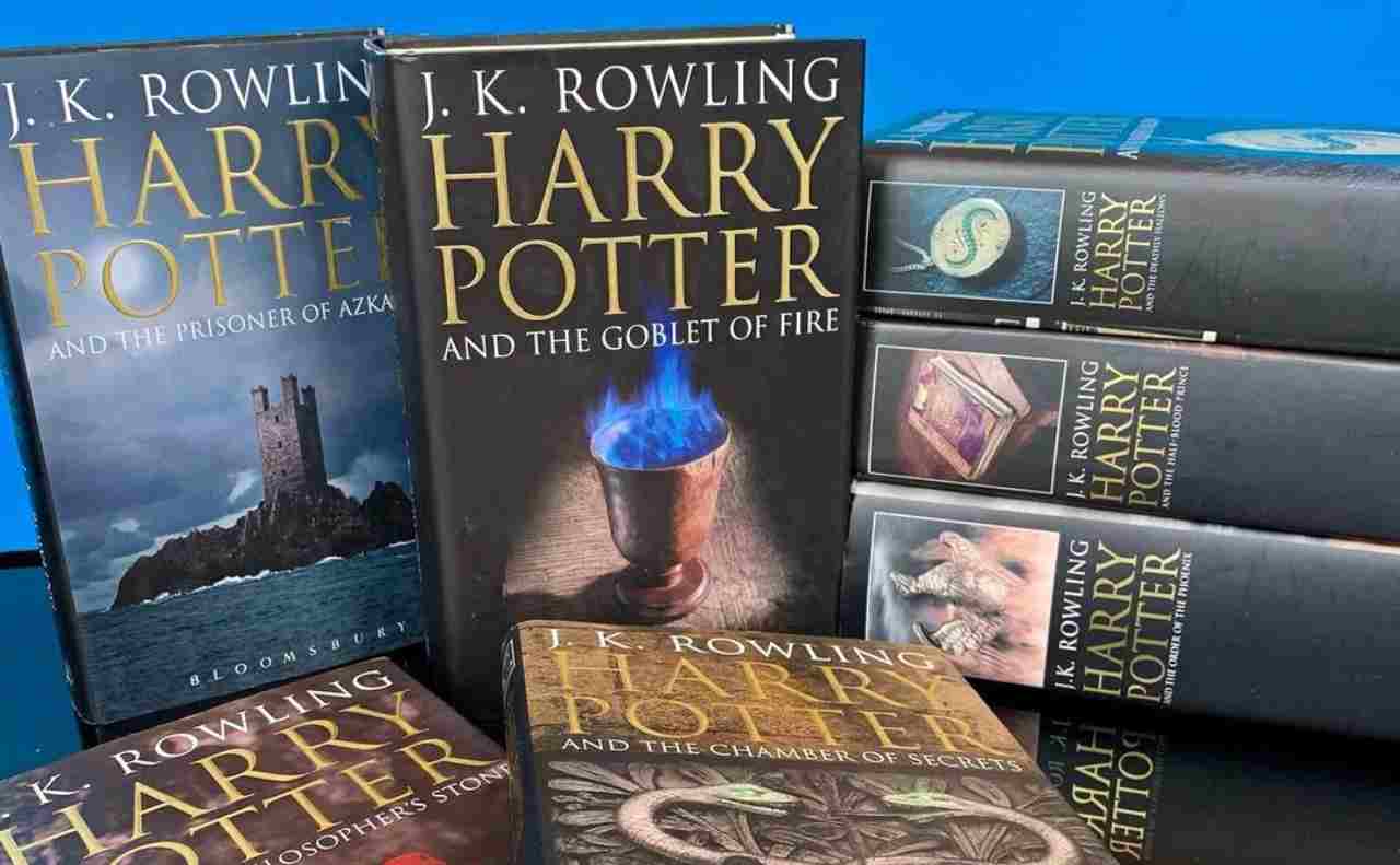 La collezione di libri di Harry Potter