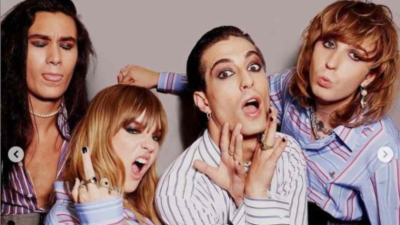 I Maneskin al secondo posto su Spotify