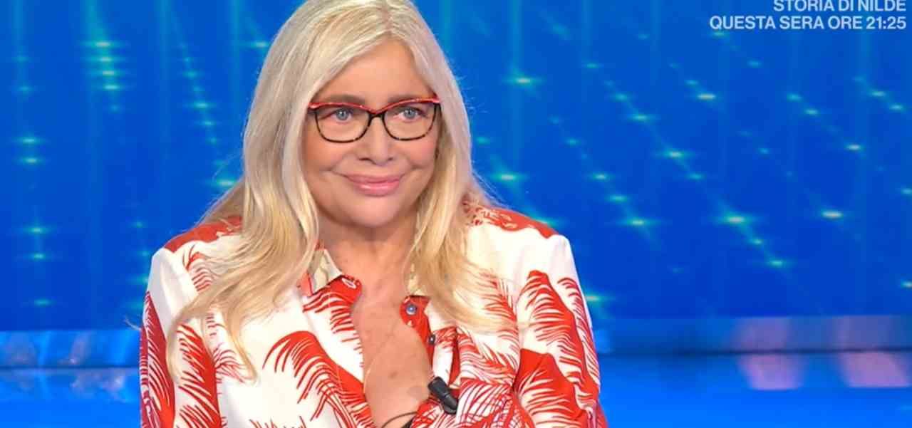 Mara Venier commossa