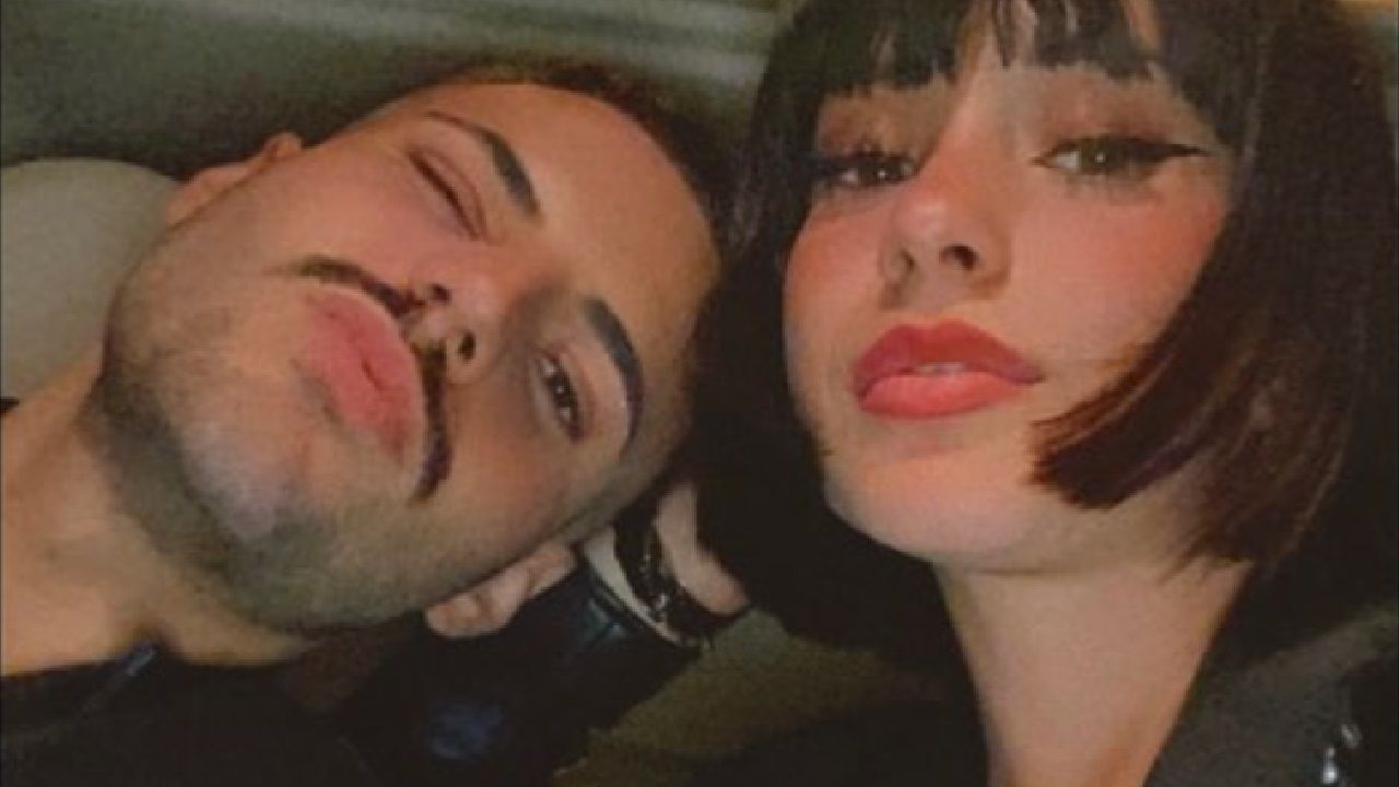 Martina Miliddi e Raffaele selfie