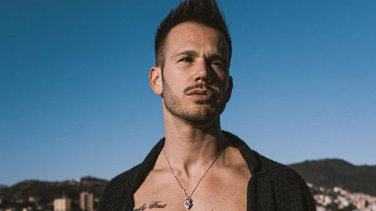 Matteo Diamante in posa